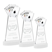 Poker Award on Alberton Base - White... from ASI 84592 St Regis Group / St Regis