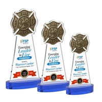 Fire Dept VividPrint™ Award on Alberton Base - Blue... from ASI 84592 St...