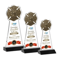 Fire Dept VividPrint™ Award - Black
