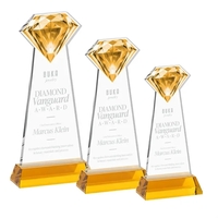 Gemstone Award on Hartford Base - Amber... from ASI 84592 St Regis Group / St...