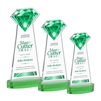 Gemstone VividPrint™ Award on Alberton Base - Green... from ASI 84592 St...