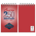 3" X 5" Patriotic Soft Spiral Notebook