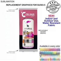 Replacement Graphics, 33.5x79, for premium retractable pull up banner,...