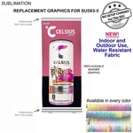 Graphics 33.5x79 for Premium Retractable Pull Up Banner