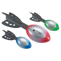Football-like dart rocket toy.... from ASI 61125 Hit Promotional Products / Hit®