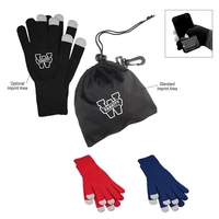 Touchscreen gloves in an rPET pouch.... from ASI 61125 Hit Promotional...