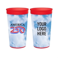 America250™ 32 Oz. Full Color Big Game Stadium Cup... from ASI 61125 Hit...