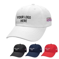 America250™ 6 Panel Unstructured Cap... from ASI 61125 Hit Promotional...
