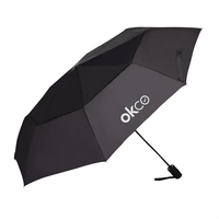 The Arlau Recycled Ocean-Bound Plastic Umbrella combines everyday convenience...