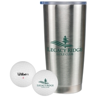 Aspen Tumbler Golf Gift Set