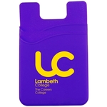 Dual Pocket Cell Phone Sleeve with Adhesive Backing