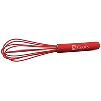 10"W x 1"H silicone-coated whisk with a polypropylene handle; available in......