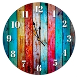 7.88" Full Color MDF Sublimatable Round Clock