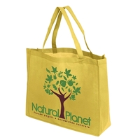 16" x 12" tote bag made of 100% non-woven polypropylene recyclable... from...