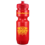 22 oz. Bike Bottle with Push Pull Lid