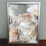 Snap Frame Inserts Full Color .030 Polystyrene