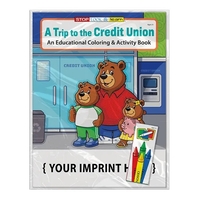 A Trip to the Credit Union coloring and activity book fun... from ASI 45815...