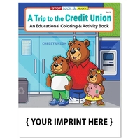 A Trip to the Credit Union coloring and activity book.... from ASI 45815...