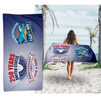 Patriotic Beach Towel... from ASI 30208 A P Specialties / AP Specialties