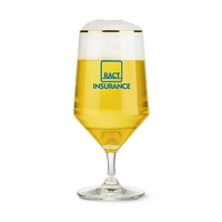 The Tucson Gold Rim Beer Glass is crafted from lead-free crystalline... from...