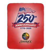 Patriotic Recycled Plush Blanket... from ASI 30208 A P Specialties / AP...