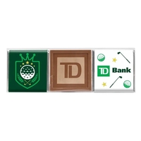 Golf - Square Bar- 3 Pack with Etched Bar in Acetate Box