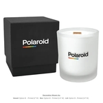 14 oz. Frosted Luxury Candle with Gift Box - Printed