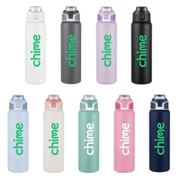 28 oz Vacuum Bottle with Push up Lid & Handle... from ASI 88060 Snugz/USA Inc