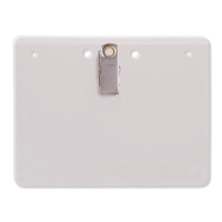 Badge Holder - 4 3/8" X 3 3/8". Blank.... from ASI 52550 Erell Manufacturing...