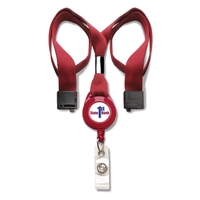 Retractable Badge Reel Lanyard Combo... from ASI 52550 Erell Manufacturing...