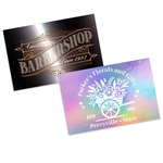 2" x 3" Rectangle Metallic Sticker