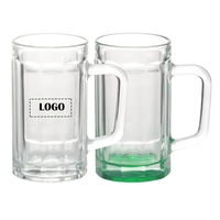 Beveled glass design beer mug of 15 oz. capacity with 1... from ASI 37218...