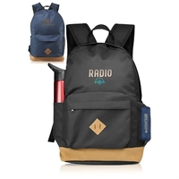 Multipurpose computer backpack with computer pocket, zipper closure, carry...