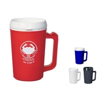 22 Oz. Thermo Insulated Mug. Matte Finish. Double Wall Construction... from...
