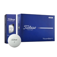 Titleist Tour Soft golf balls; Box contains 12 white balls and... from ASI...