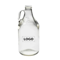 Clear glass brewery growler, 64 oz. capacity with 1 color 1... from ASI 37218...