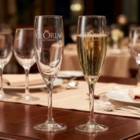 Champagne Flute Glass 5.75 oz./167 mL... from ASI 31518 ADNART / Ad-N-Art