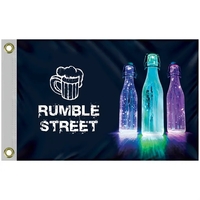 12" x 18" Full Color Digitally Printed Single Reverse Knit Poly... from ASI...