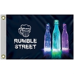 12" x 18" Standard Printed Single Reverse Knit Poly Flag