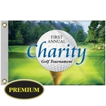 16" x 24" Digitally Printed Single Reverse Knit Poly Flag