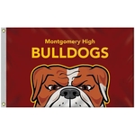 2.5' x 4' Promotional Polyester Single Reverse Flag