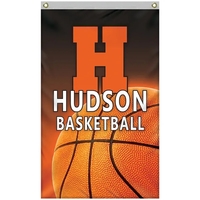 2.5' x 4' Promotional Polyester Single Reverse Flag... from ASI 80228 Quinn