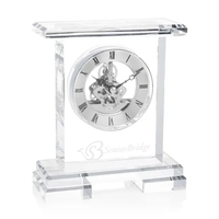 The Todmorden Crystal Clock is a stunning optical crystal timepiece...