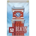 2' x 3' Promotional Polyester Single Reverse Vertical Flag