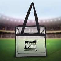 Clear tote with sturdy 600 denier handles.... from ASI 30112 ACE Products /...
