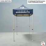 5' Premium Sublimated Tent Kit