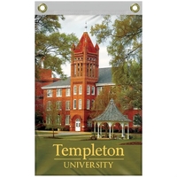 12" x 18" Standard Single Reverse Knitted Polyester Vertical Banners... from...