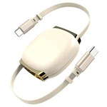 Retractable 100W Type-C Fast Charging Cable