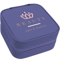4" x 4" x 2" Leatherette Travel Jewelry Box... from ASI 74601 Calico