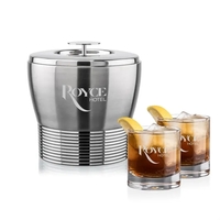 The Genoa Ice Bucket & On-the-Rocks Set is designed for effortless... from...
